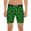 Shamrock St. Patrick's Day Print Pattern Boxer Briefs-grizzshop