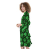 Shamrock St. Patrick's Day Print Pattern Kimono-grizzshop