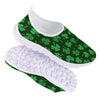 Shamrock St. Patrick's Day Print Pattern Nurse Shoes-grizzshop