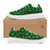 Shamrock St. Patrick's Day Print Pattern Platform Shoes-grizzshop