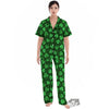 Shamrock St. Patrick's Day Print Pattern Women's Pajamas Set-grizzshop