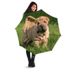 Shar Pei Vintage Print Umbrella-grizzshop