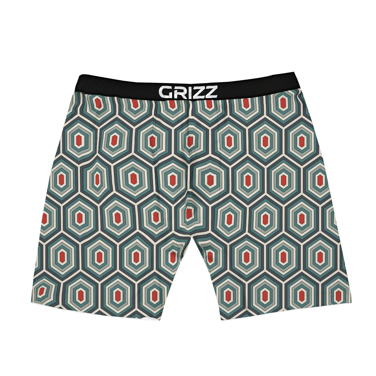 Shell Turtle Print Pattern Boxer Briefs-grizzshop