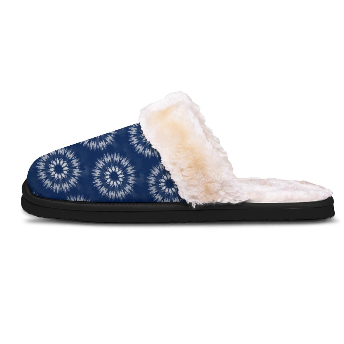 Shibori Print Pattern Slippers-grizzshop