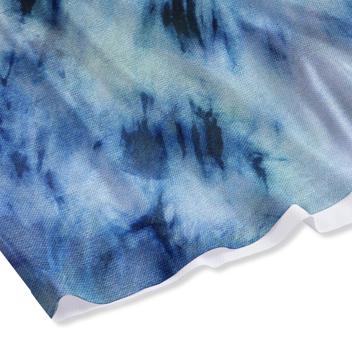 Shibori Tie Dye Print Mesh Shorts