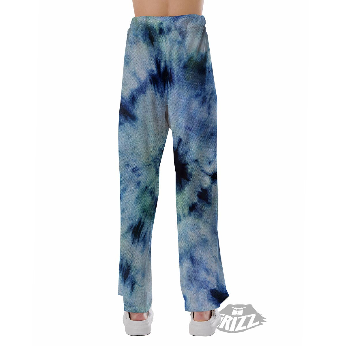 Shibori Tie Dye Print Pajama Pants-grizzshop