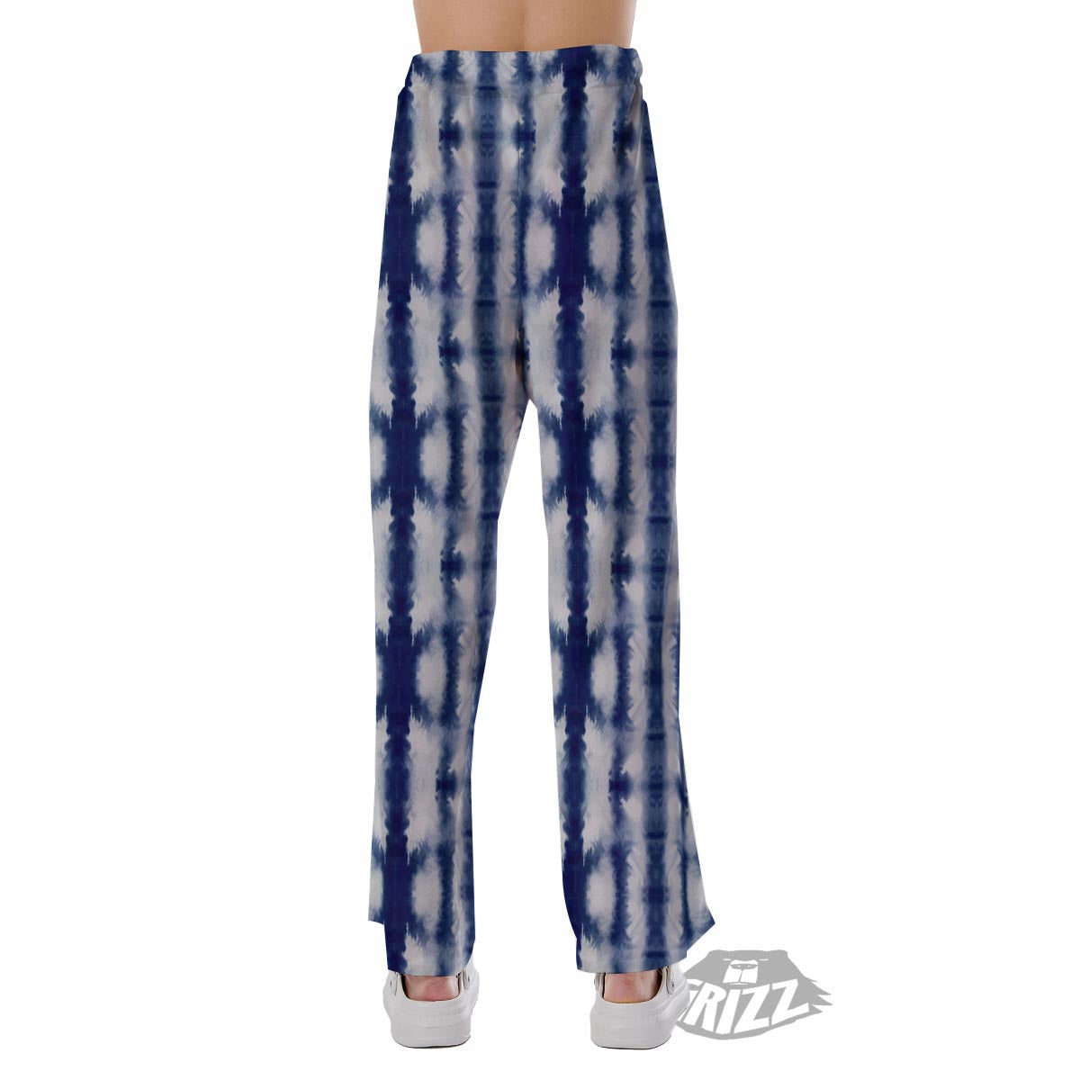 Shibori Tie Dye Print Pattern Pajama Pants-grizzshop