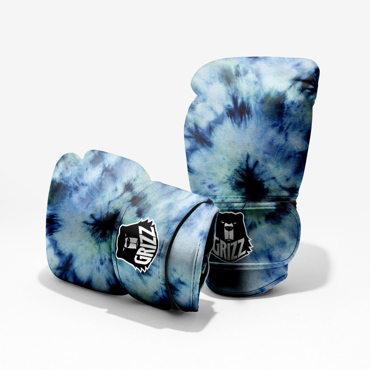 Shibori Tie Dye Print Pro Boxing Glove