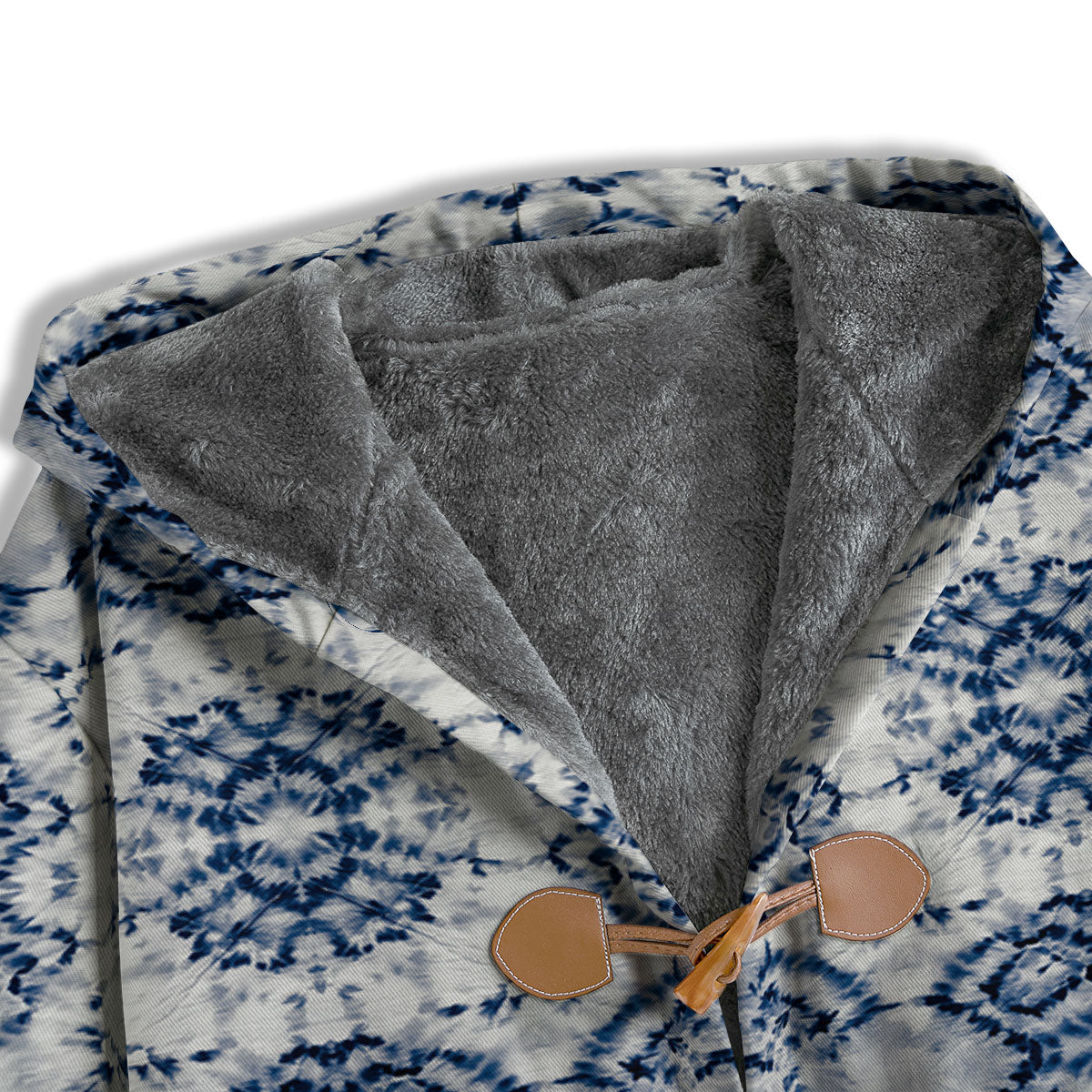 Shibori Watercolor Print Pattern Men's Windbreaker Jacket-grizzshop