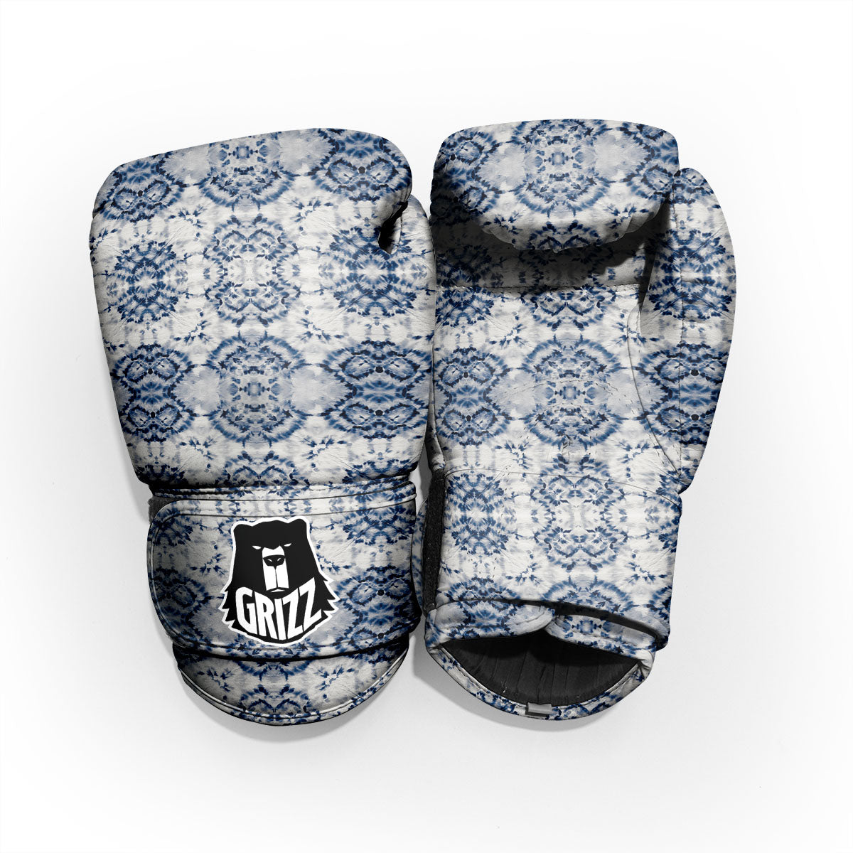 Shibori Watercolor Print Pattern Pro Boxing Glove