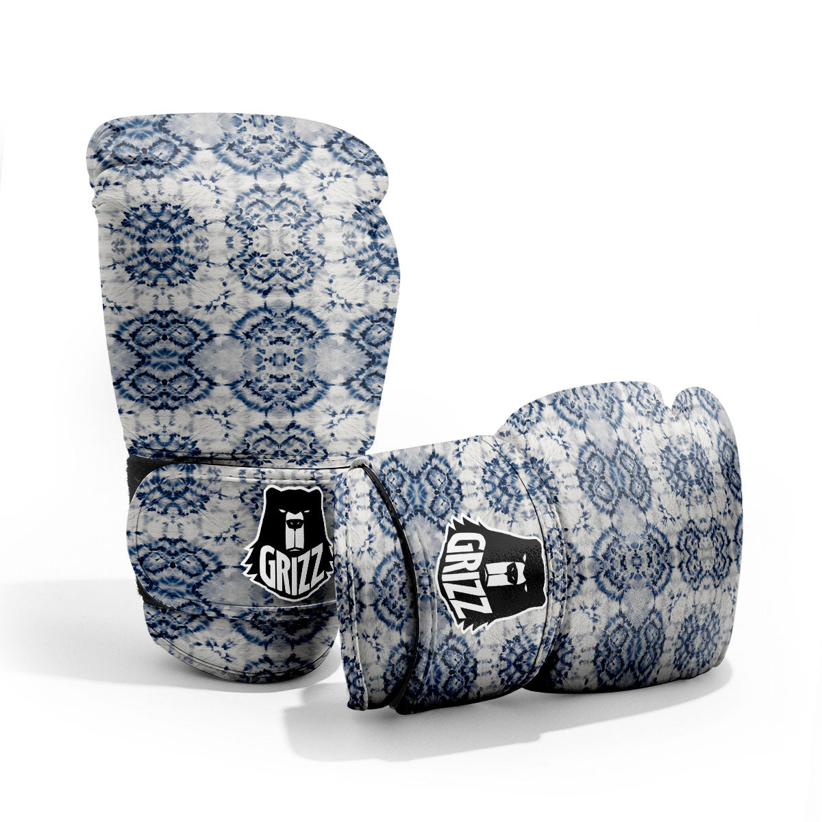 Shibori Watercolor Print Pattern Pro Boxing Glove