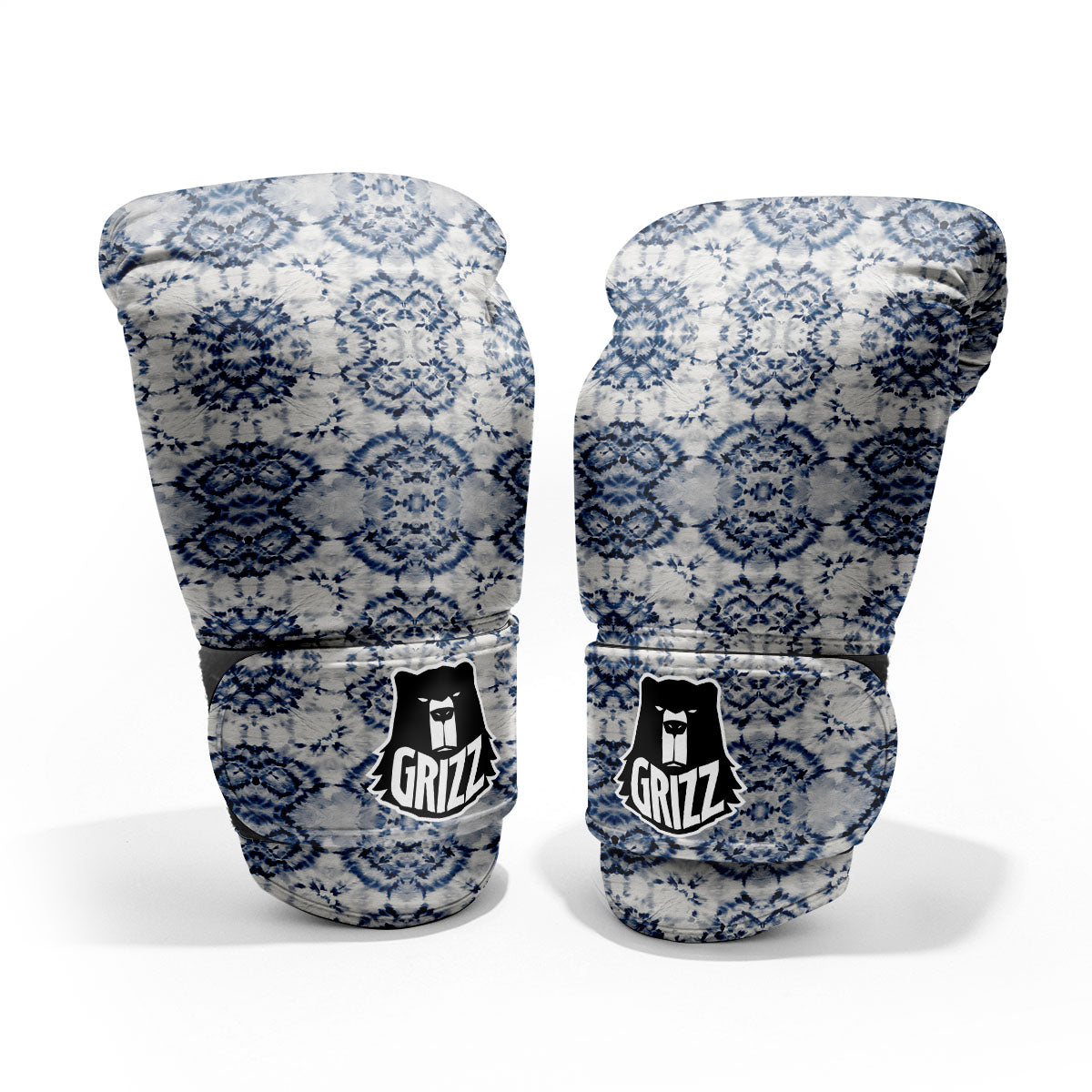 Shibori Watercolor Print Pattern Pro Boxing Glove