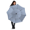 Shibori Wave Print Pattern Umbrella-grizzshop