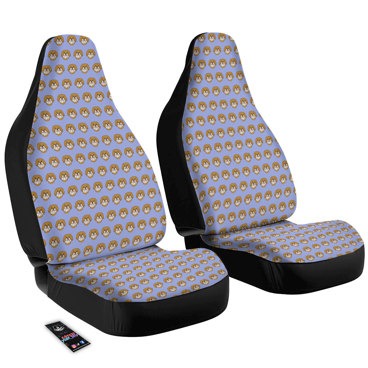 Shih Tzu Cute Print Pattern Car Seat Covers-grizzshop