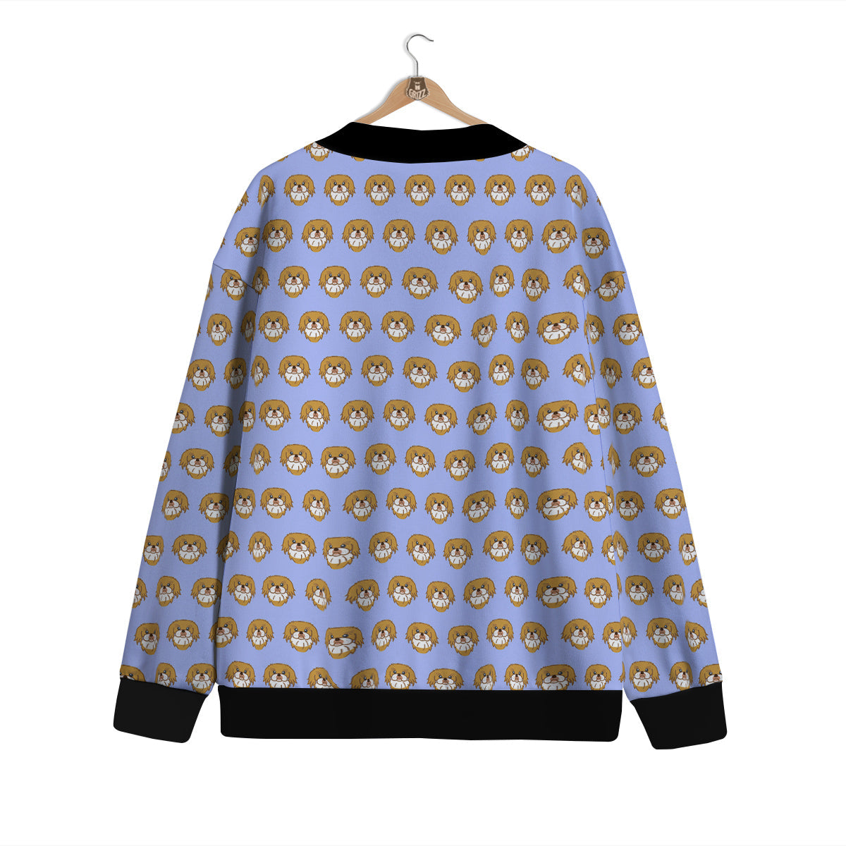 Shih Tzu Cute Print Pattern Cardigan-grizzshop