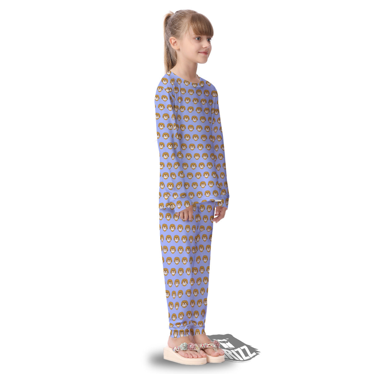 Shih Tzu Cute Print Pattern Kid's Pajamas-grizzshop