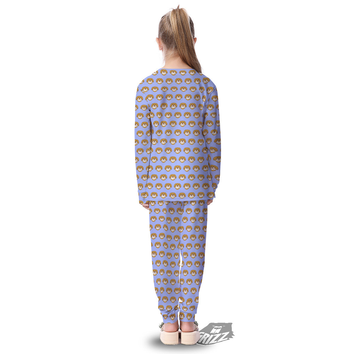 Shih Tzu Cute Print Pattern Kid's Pajamas-grizzshop