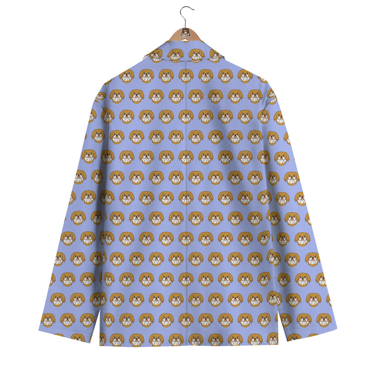 Shih Tzu Cute Print Pattern Men's Blazer-grizzshop