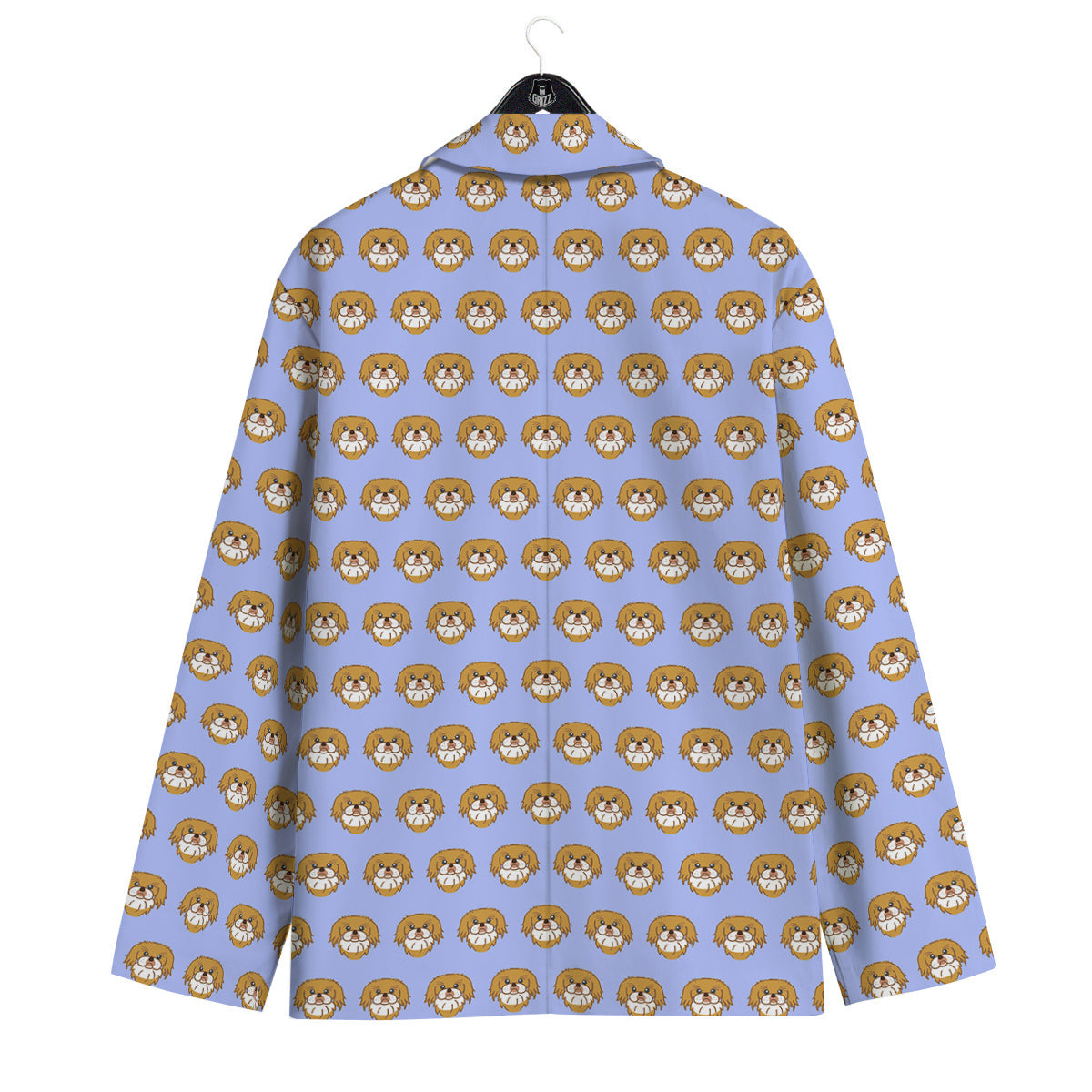 Shih Tzu Cute Print Pattern Men's Sport Coat-grizzshop