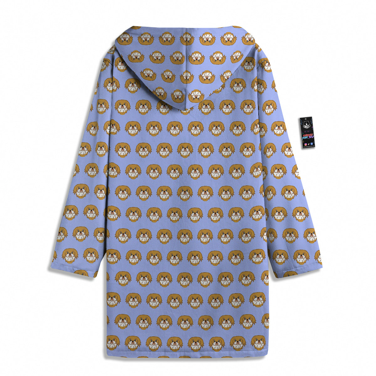 Shih Tzu Cute Print Pattern Men's Windbreaker Jacket-grizzshop