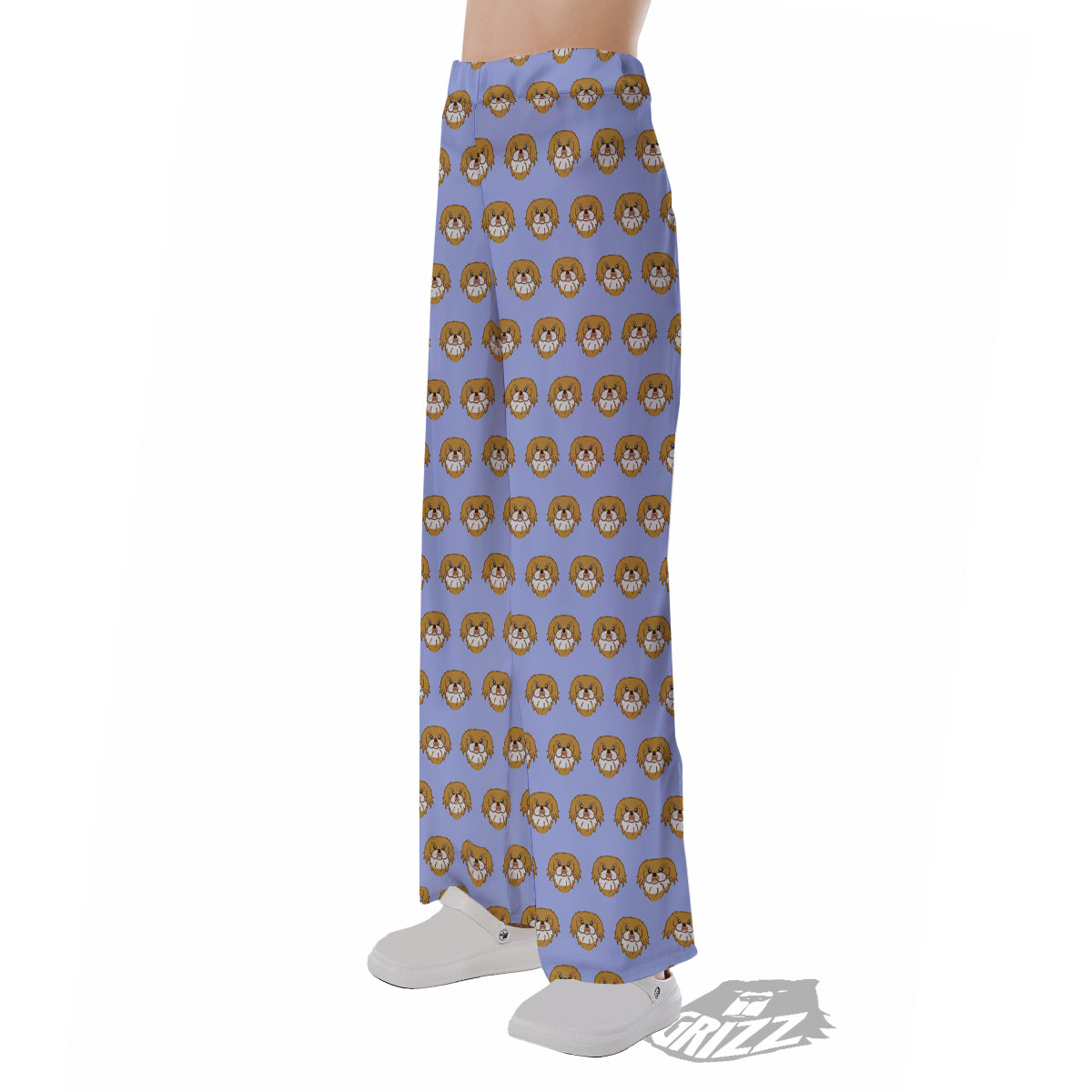 Shih Tzu Cute Print Pattern Pajama Pants-grizzshop