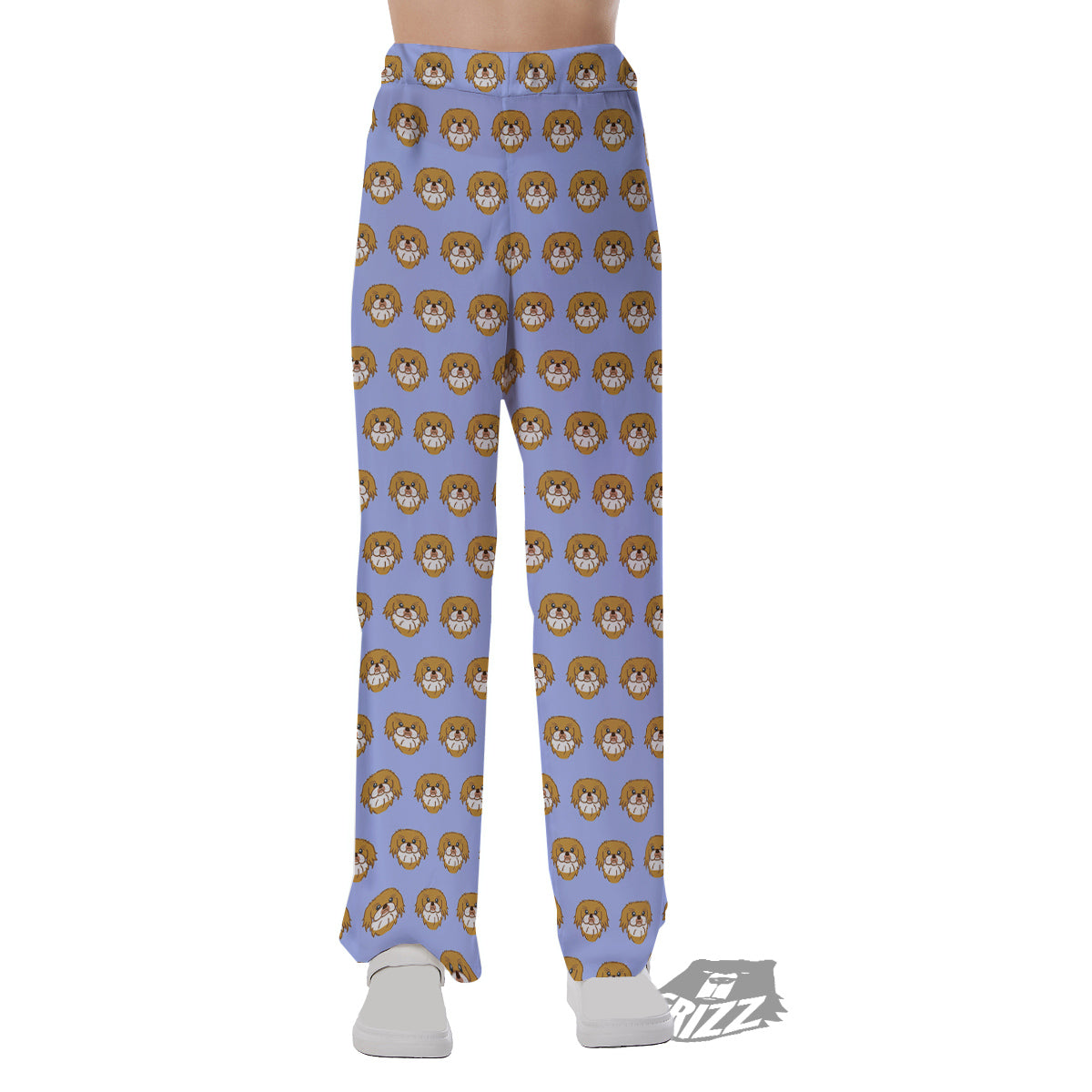 Shih Tzu Cute Print Pattern Pajama Pants-grizzshop