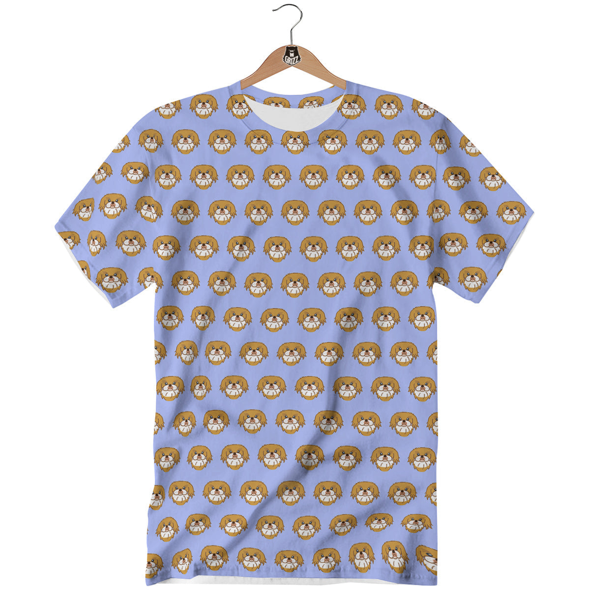 Shih Tzu Cute Print Pattern T-Shirt-grizzshop