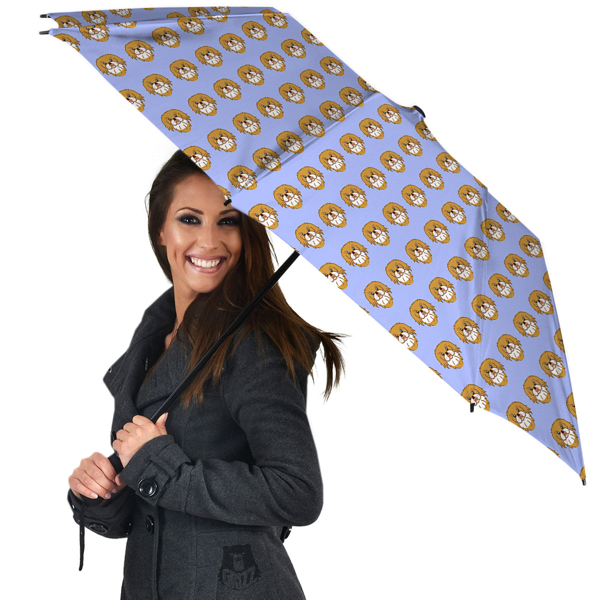 Shih Tzu Cute Print Pattern Umbrella-grizzshop