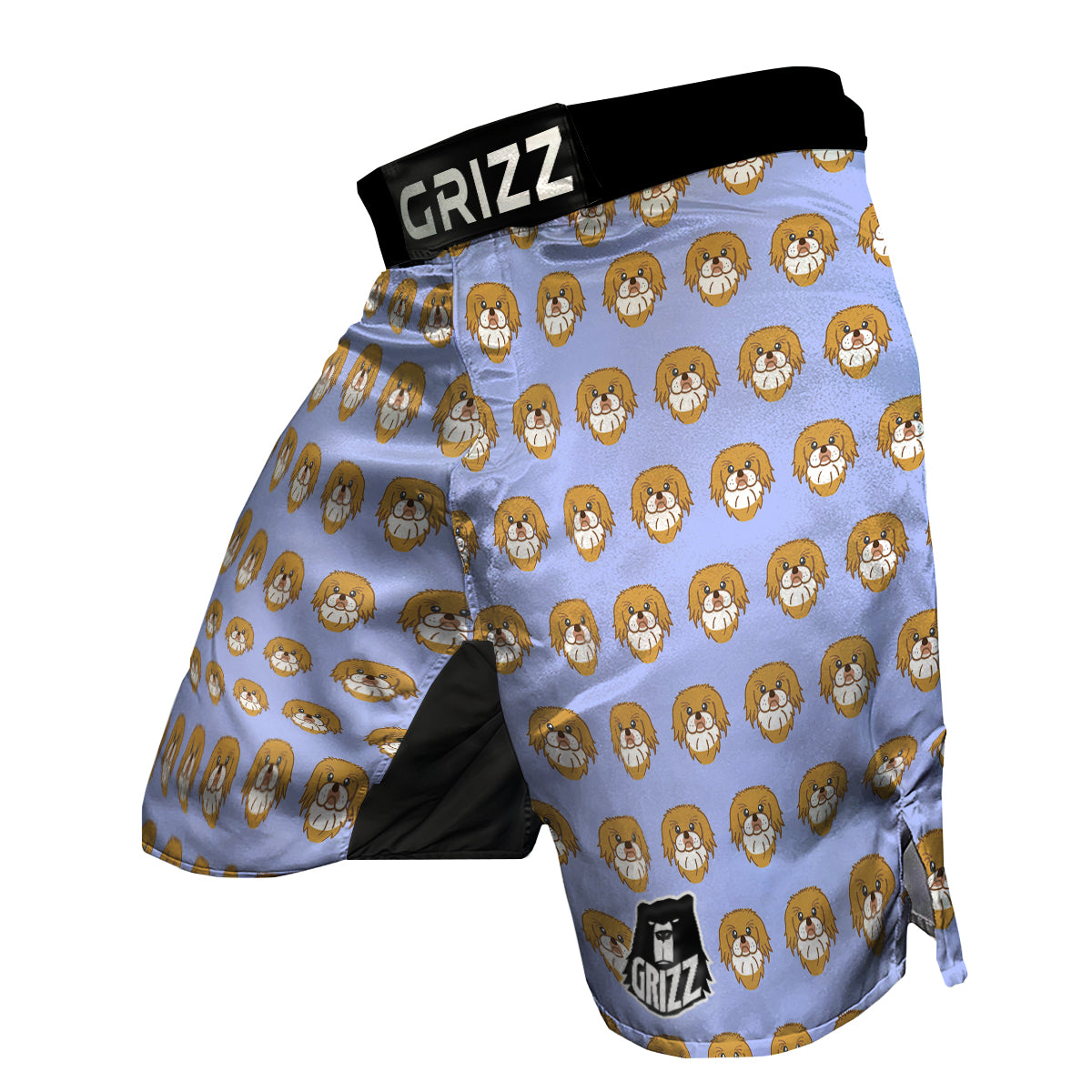 Shih Tzu Dog Print Pattern MMA Shorts-grizzshop