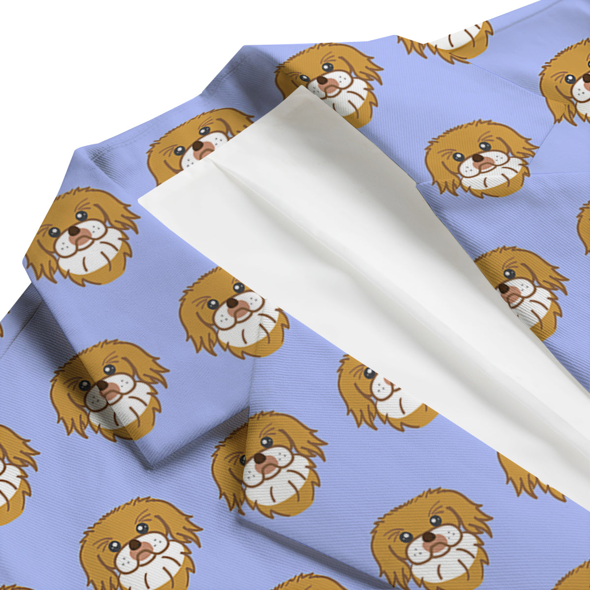 Shih Tzu Dog Print Pattern Men's Blazer-grizzshop