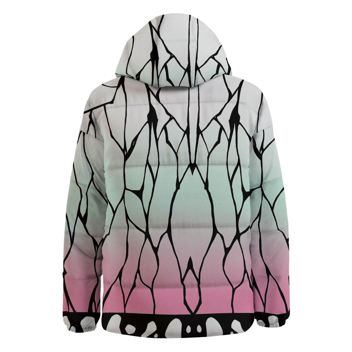 Shinobu Print Pattern Down Jacket-grizzshop