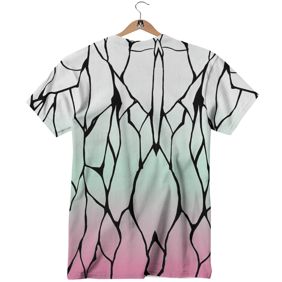 Shinobu Print Pattern T-Shirt-grizzshop