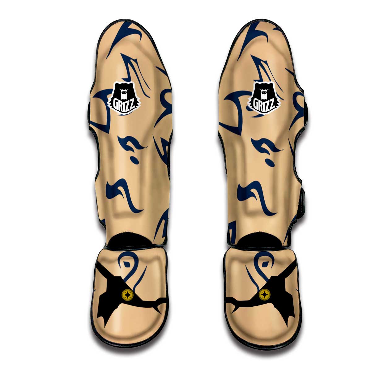 Shukaku One Tail Muay Thai Shin Guards-grizzshop