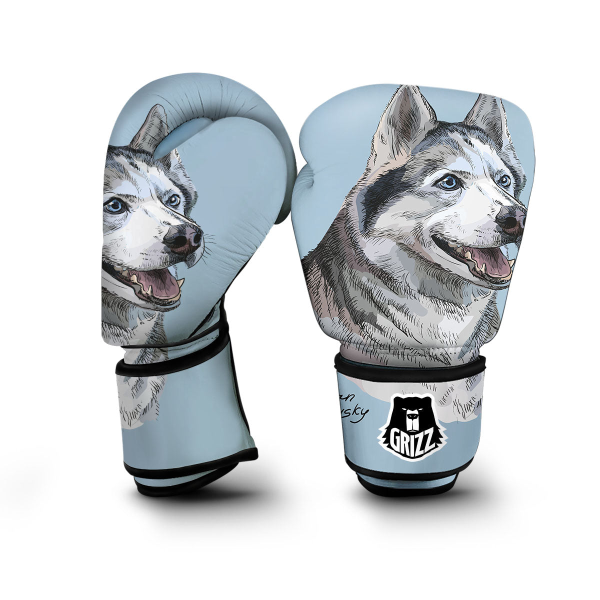 Siberian Husky Boxing Gloves-grizzshop