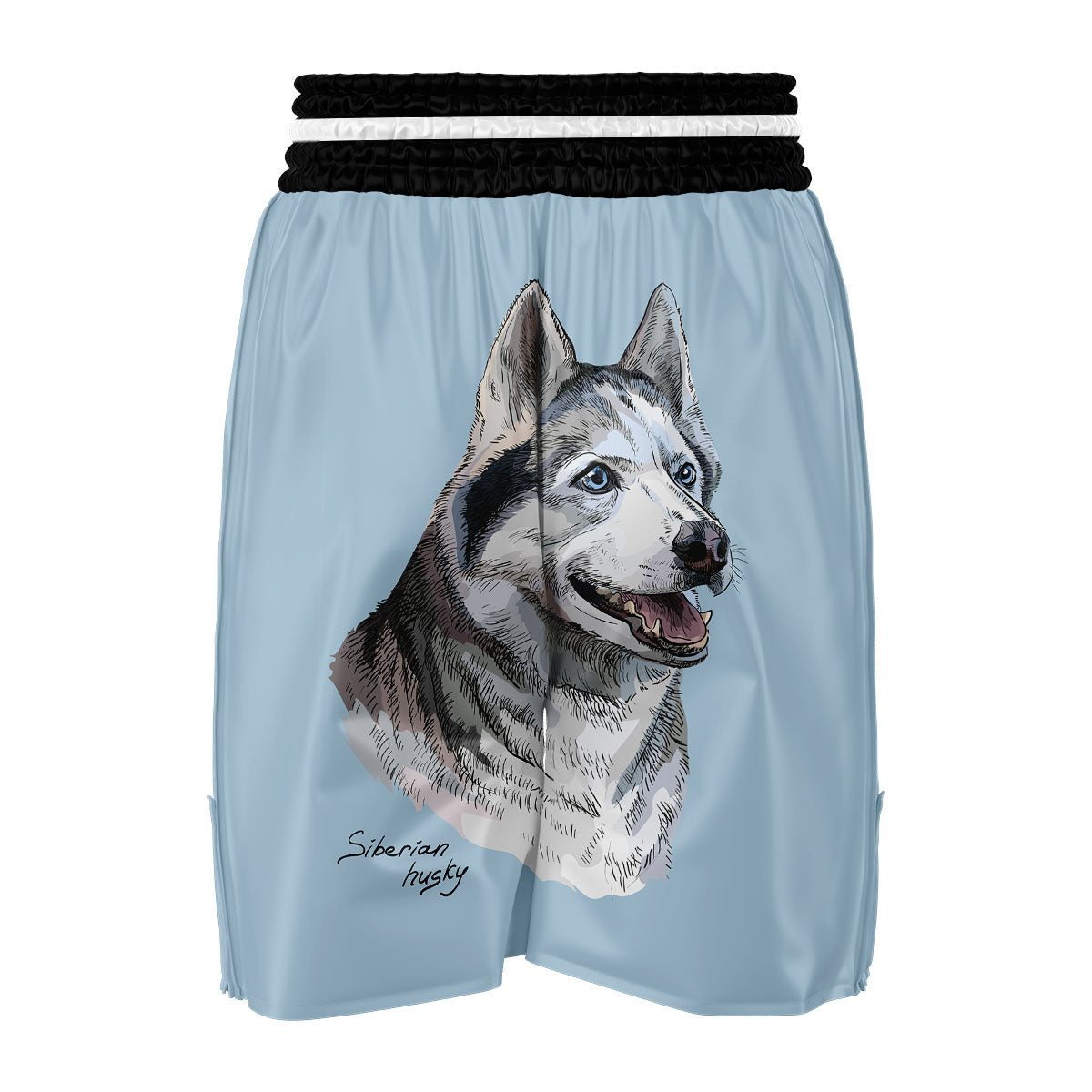 Siberian Husky Boxing Shorts-grizzshop