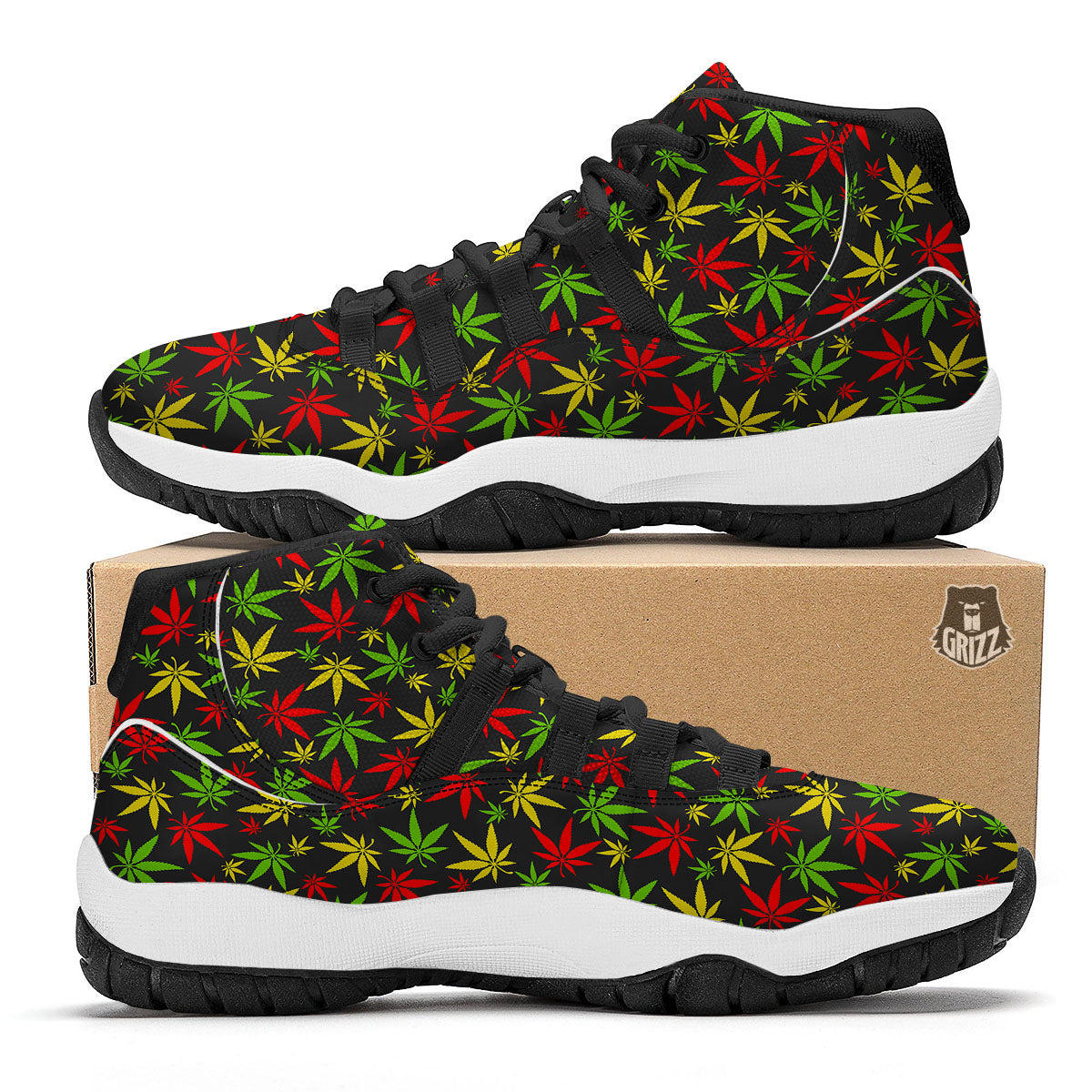 Siberian Husky Cute Print Pattern Black Bball Shoes-grizzshop