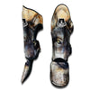 Siberian Husky Drawing Print Muay Thai Shin Guards-grizzshop