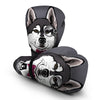 Siberian Husky Funny Glass Print Boxing Gloves-grizzshop