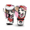 Siberian Husky Hat Print Boxing Gloves-grizzshop