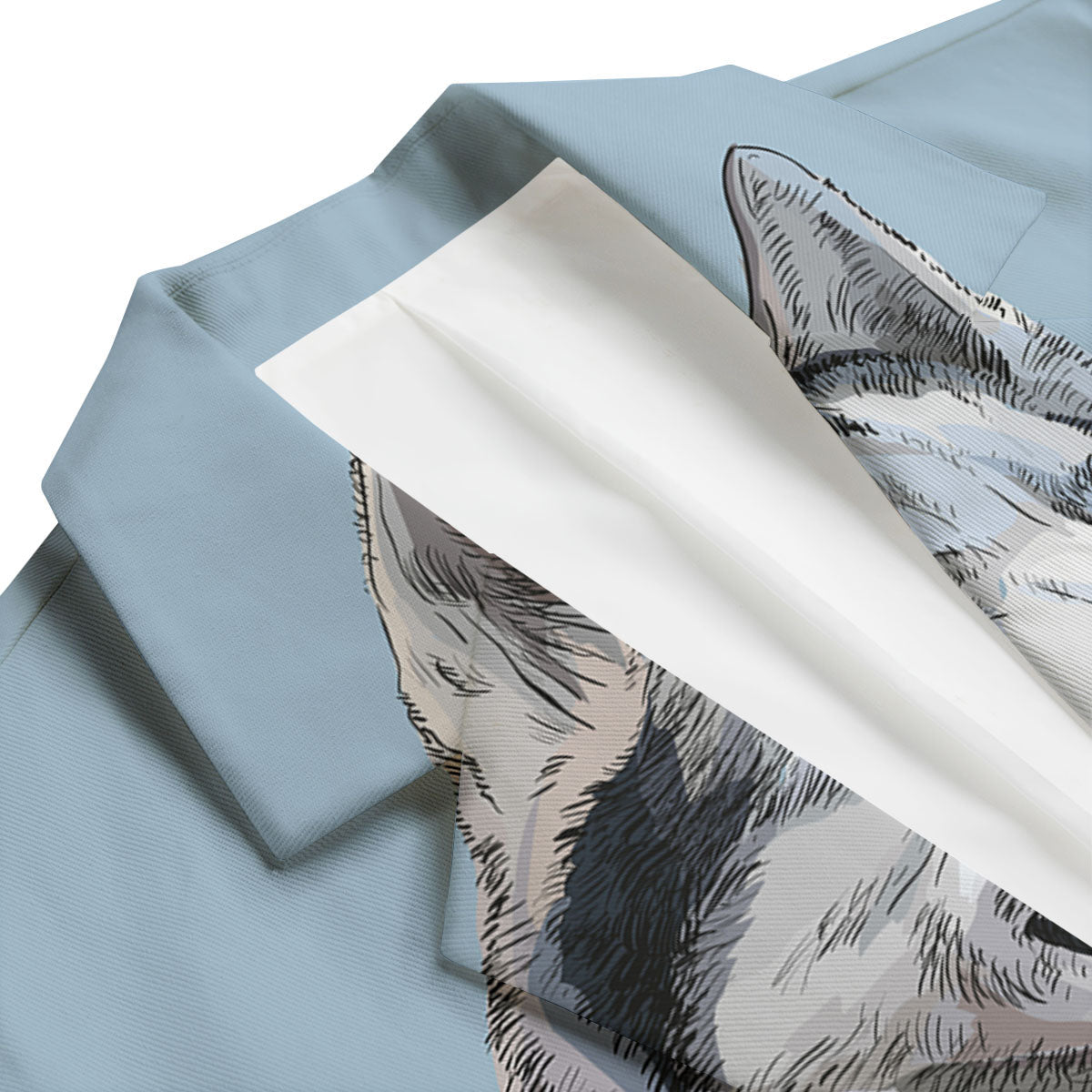 Siberian Husky Men's Blazer-grizzshop
