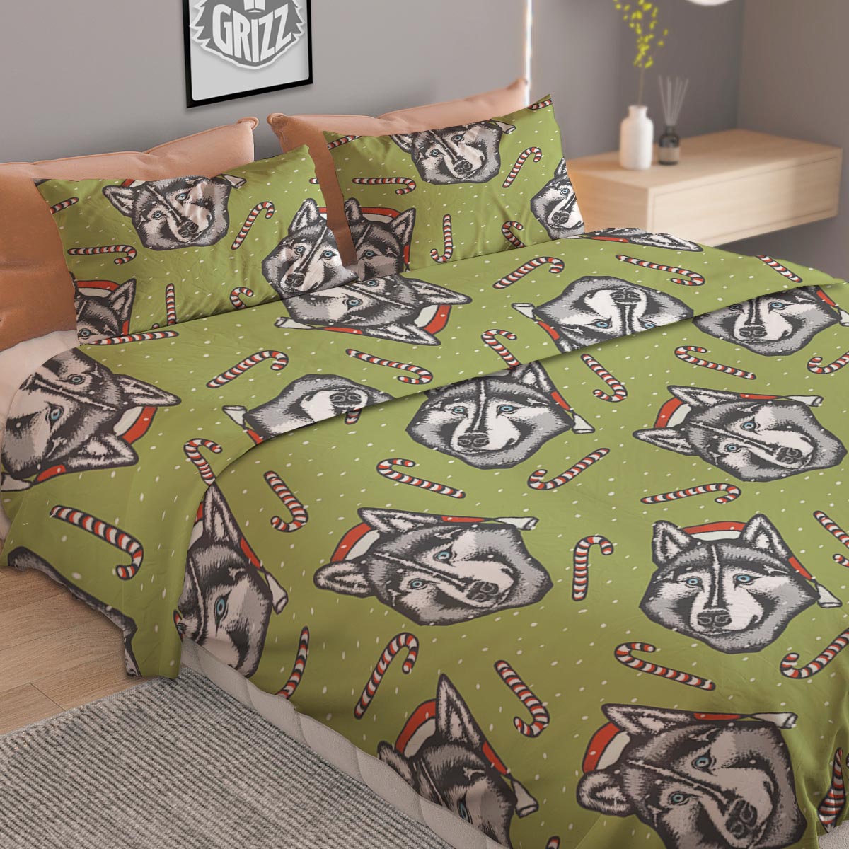 Sloth Tropical Print Pattern Duvet Cover Bedding Set