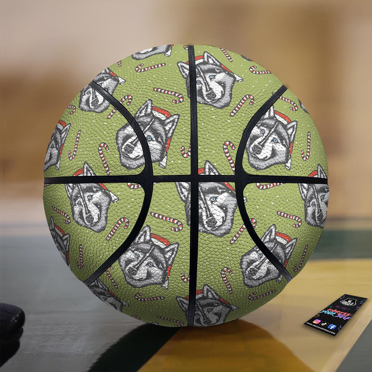 Sloth Tropical Print Pattern Basketball