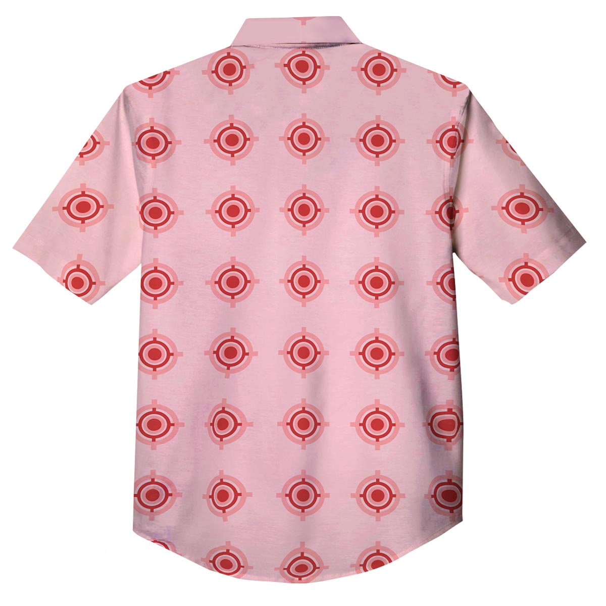 Sight Red Gun Print Pattern Button Up Shirt-grizzshop