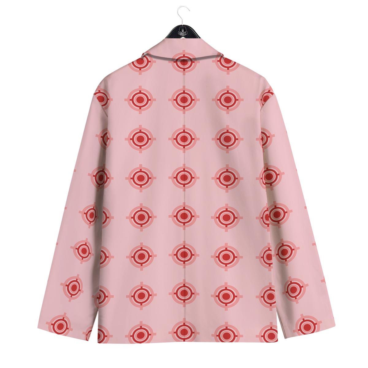 Sight Red Gun Print Pattern Men's Sport Coat-grizzshop