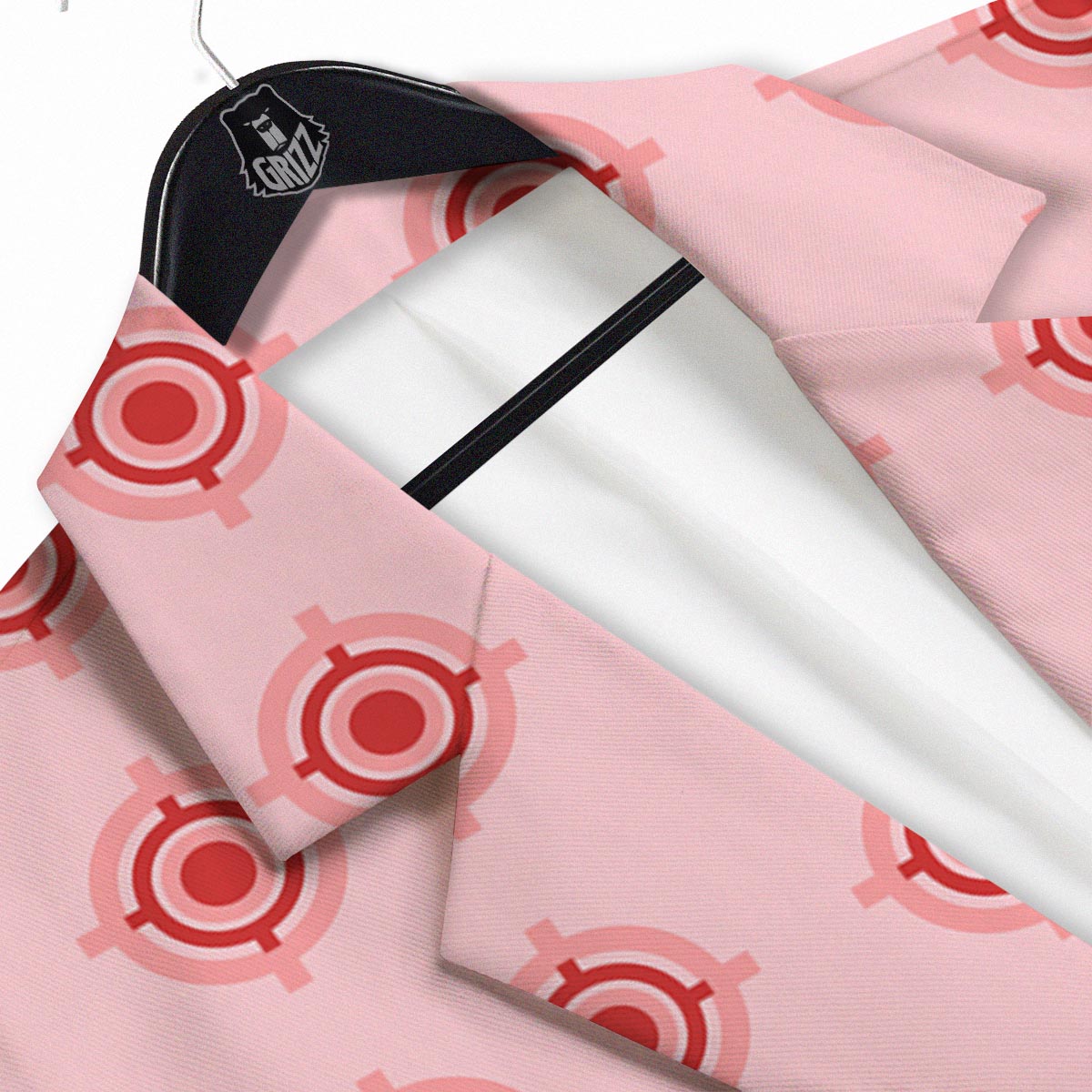 Sight Red Gun Print Pattern Men's Sport Coat-grizzshop