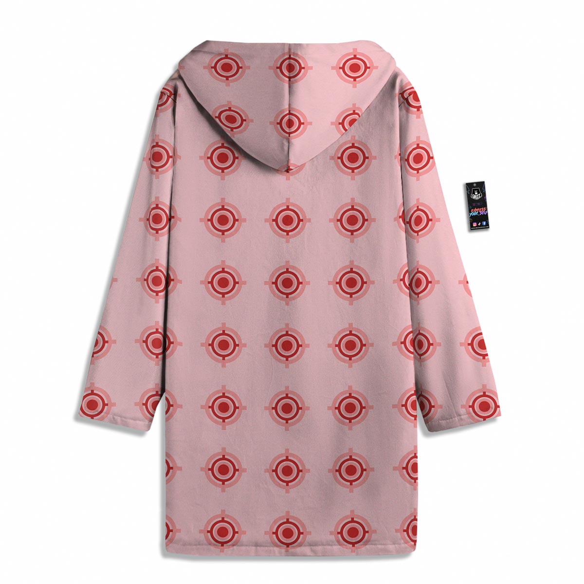 Sight Red Gun Print Pattern Men's Windbreaker Jacket-grizzshop