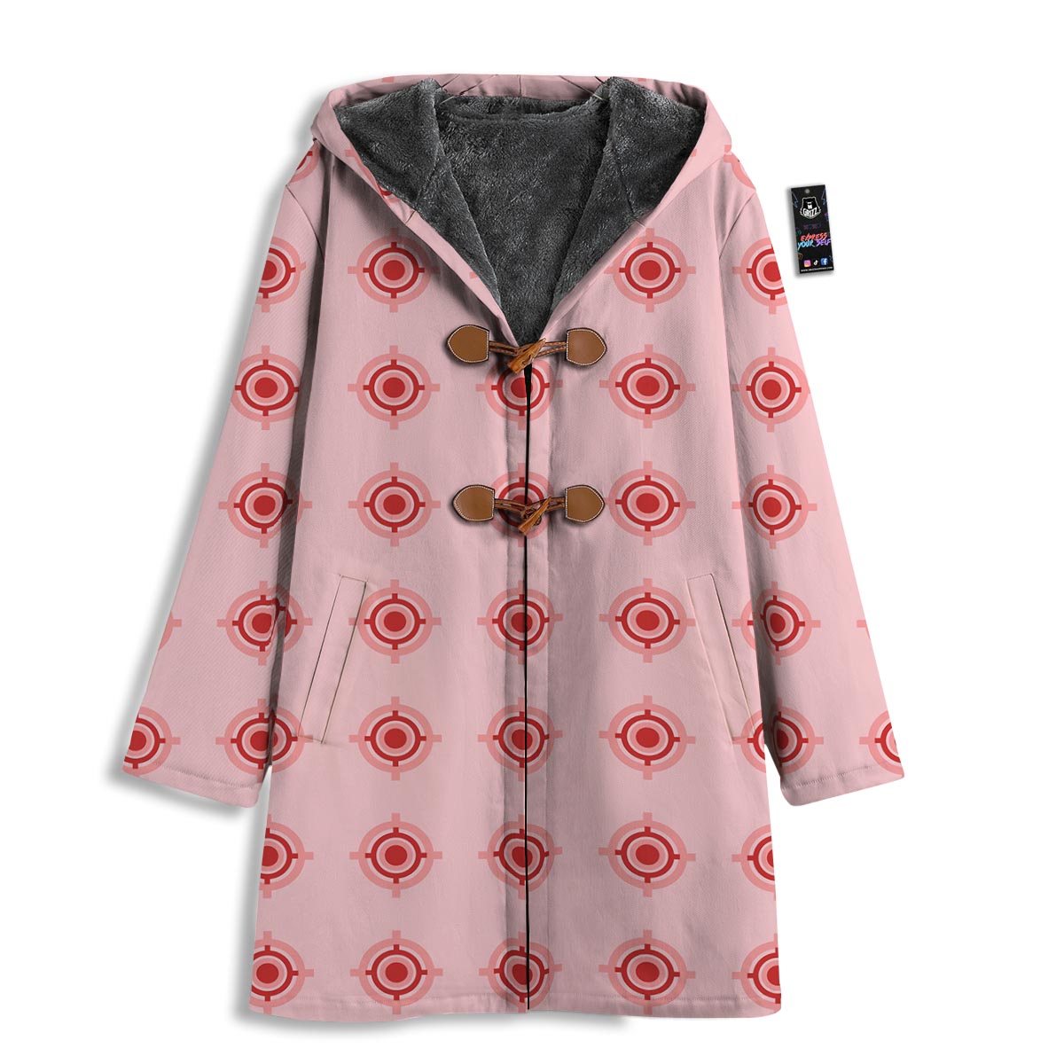 Sight Red Gun Print Pattern Men's Windbreaker Jacket-grizzshop