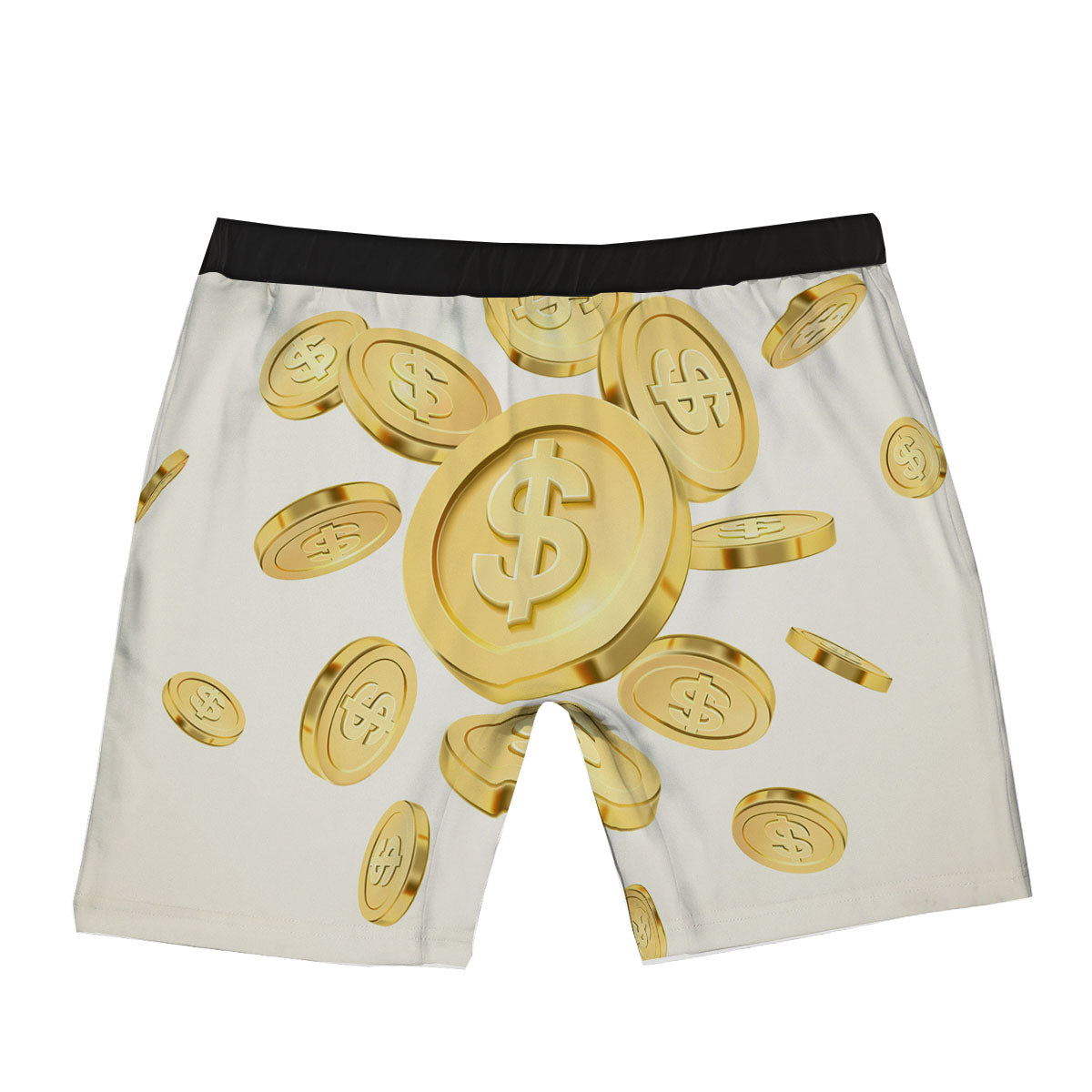Sign Explosion Golden Dollar Print Boxer Briefs-grizzshop