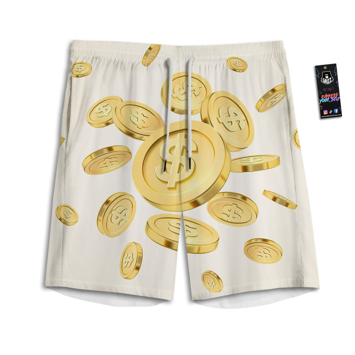 Southwestern Native Print Pattern Men's Athletic Shorts