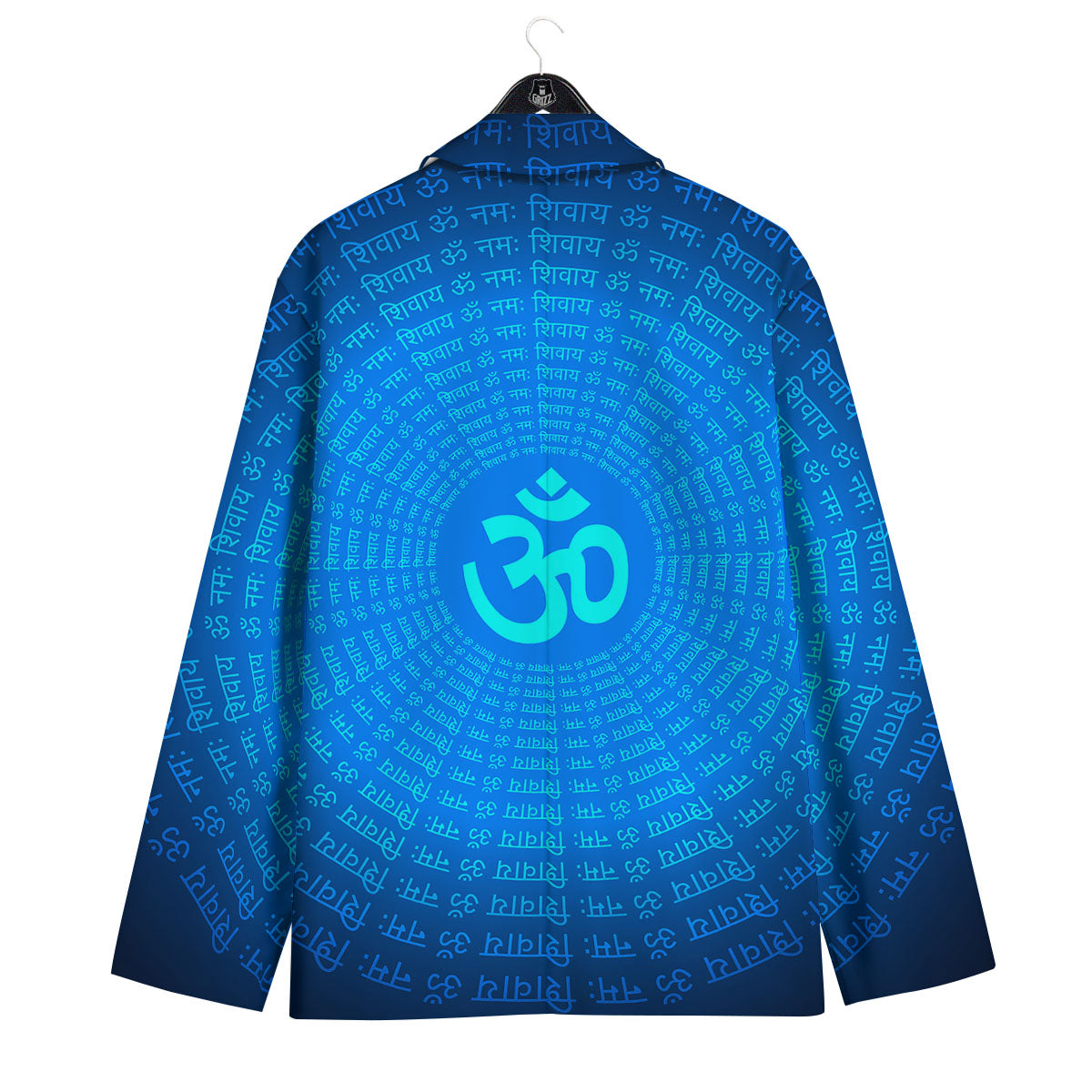 Sign Om Spiritual Print Men's Sport Coat-grizzshop
